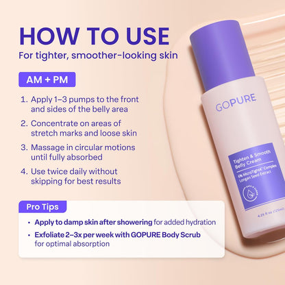 Tighten & Smooth Belly Firming Cream